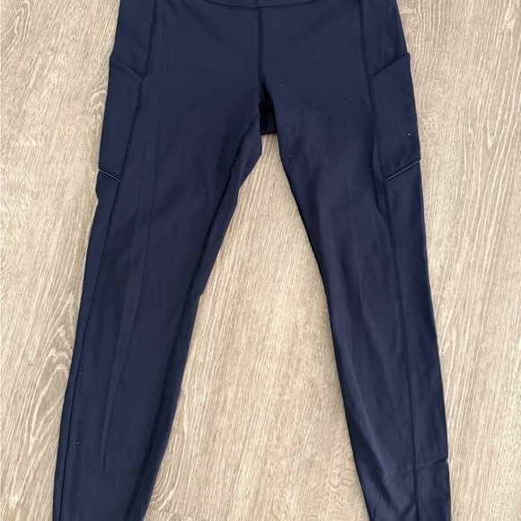 Lululemon Speed Up Tight *Full-On Luxtreme 28" Size 10 Navy - Picture 6 of 10